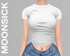 Simple White Tee