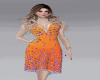 ES Shine Orange Dress