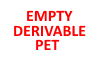 empty derivable pet