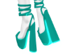 Venus Teal Heels