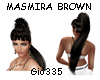 [Gio]HAIR MASMIRA BROWN