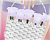 Lilac FlowerGirl Basket