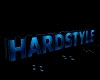 Blue HARDSTYLE sign