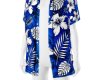 GERRY BLUE HAWAIIAN TOP