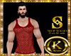 Red Mesh Tank