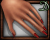 [D] Basic Red Nails