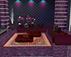 purple cosy room