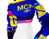 COLOR BLOCK CROP