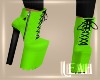 xLx Sexy Green Boots