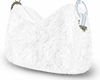YALLA Fur Bag WHITE