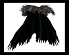 black fur cloak