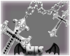 Cross Earrings M