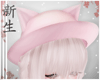 ☽ Cat Hats Pink.