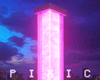 Pink Pillar Background