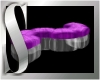 S crystal purple couch