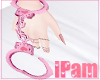p. pink handcuff