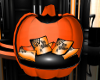 Halloween Pumpkin Chair
