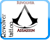 Revolver Assassin Tattoo