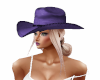 Cowgirl Hat Plum