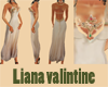Valentine liana gown