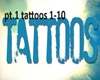 tattoos pt1