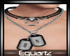 EQ His & Hers dogtags M