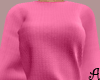 A| Sweater Dress Pink