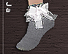 Ja - Lace socks gray