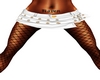White Belted Skirt