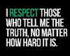 Truth background