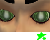 Green Gazed eyes