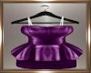  Purple Leather Dress