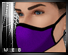 |W| Purple Knit Mask M