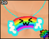 :S Cute Rainbow Necklace