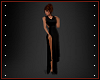 *N* Cowl Gown BLK