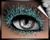 D3~Glitter Lashes Teal