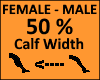 Calf Scaler 50%