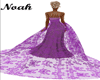 Lilac Lace Gown