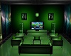 Green  Furnished Room