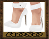Nolee White Heels
