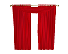 red and gold curtains