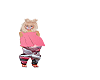 pink with dove kids outf
