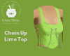 Chain Up Lime Top