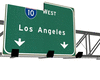 L.A Highway Sign