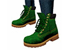 Green Lace Work Boots F