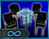 ∞ClubChairs&NeonTable