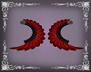 Red Glass Earrings