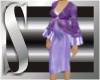 Iliana purple dress