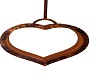 PC Wooden Heart Swing