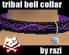 Purp & Blk Tribal Collar